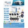 KIT 4 CAM CON DVR DE 8 HILOOK 720P