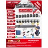 KIT DE 16 CAMARAS DE 5 MP  HIKVISION CON SIRENA