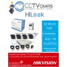 KIT DE 4 CAMARAS METAL